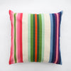 Rainbow Cotton Stripe Pillow - 20"