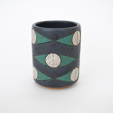 Matthew Ward Felix Tumbler - Aqua Eye