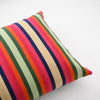 Turquoise Cotton Stripe Pillow 22" x  36"